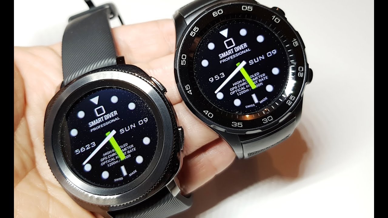 Samsung Gear Sport Vs Huawei Watch 2. ALL Black Smartwatches