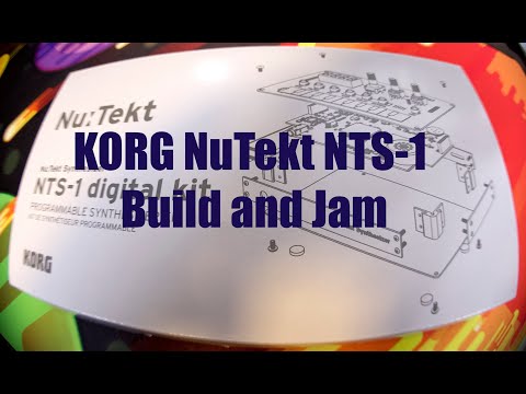 KORG NuTekt NTS-1 Assembly and First Jam