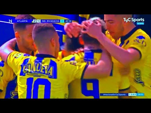 Atlanta - Independiente Rivadavia [4-1] | RESUMEN | Primera Nacional Fecha 1
