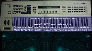 Video thumbnail for Yamaha CS6x Demo Songs - Specifications - My Home Music Studio by René Feuerlein