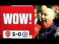 WOW!!! (Julian) | Arsenal 5-0 Chelsea