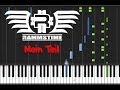 Rammstein - Mein Teil (  ) (Instrumental + ...