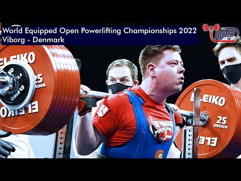 Women 63kg & Men 93kg A-Groups - World Equipped Open Powerlifting Championships 2022
