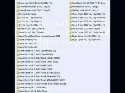 Dvd Com todos os CDs Gama Dance