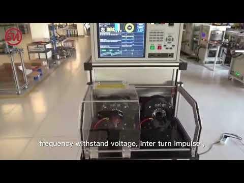 Motor rotor/stator comprehensive testing machine