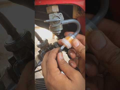 Fuel Filter 😯 #shorts #bikerepair #bikeaccessories #modified #gadgets