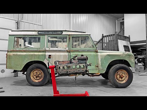 Stuck Engine | Freeing the 55 Year Old Land Rover Series