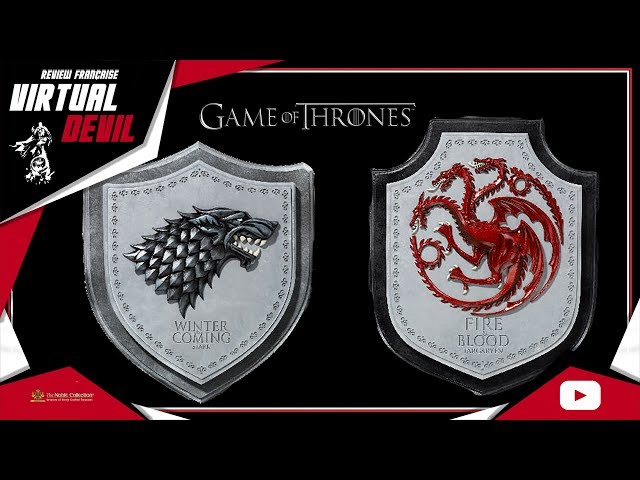 Vídeo relacionado con The Noble Collection Réplica Colgante Stark, Juego de Tronos