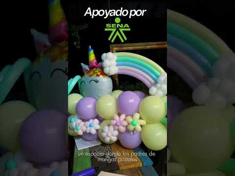 SENA realiza Curso de decoración con globos en #Durania.