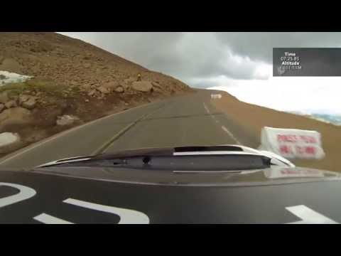 Peugeot 208 T16 haciendo el récord en el Pikes Peak