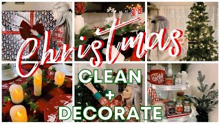 2023 CHRISTMAS CLEAN + DECORATE WITH ME PART 1! 🎄✨
