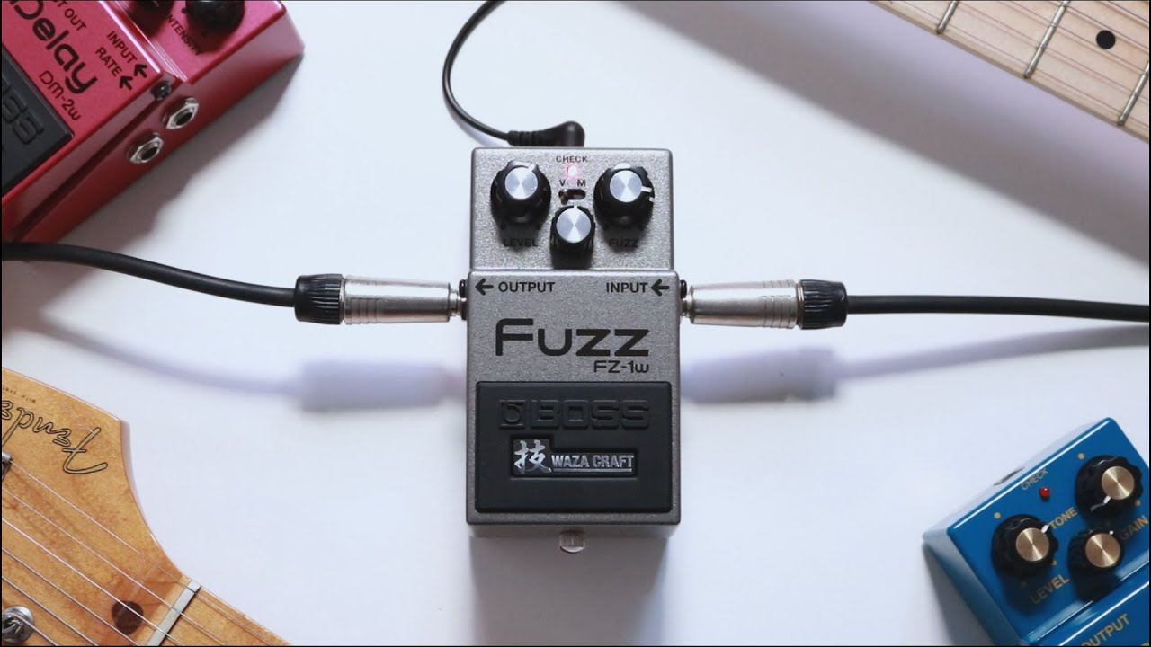 Boss FZ-1w Fuzz | Vintage and Modern Fuzz, Waza Craft style - YouTube