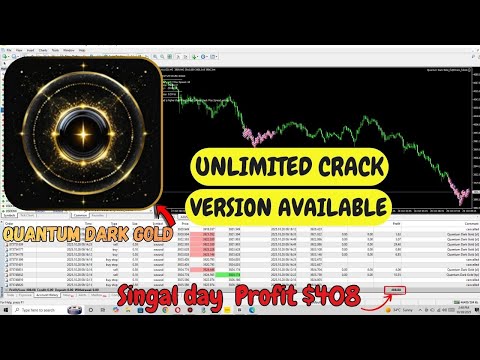 Quantum Dark Gold EA v1.4 | The Smartest Gold Bot of 2025 | No DLL Live Test | Cheap Price.