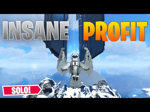 How A SOLO VETERAN Raids For HUGE PROFIT - ARK