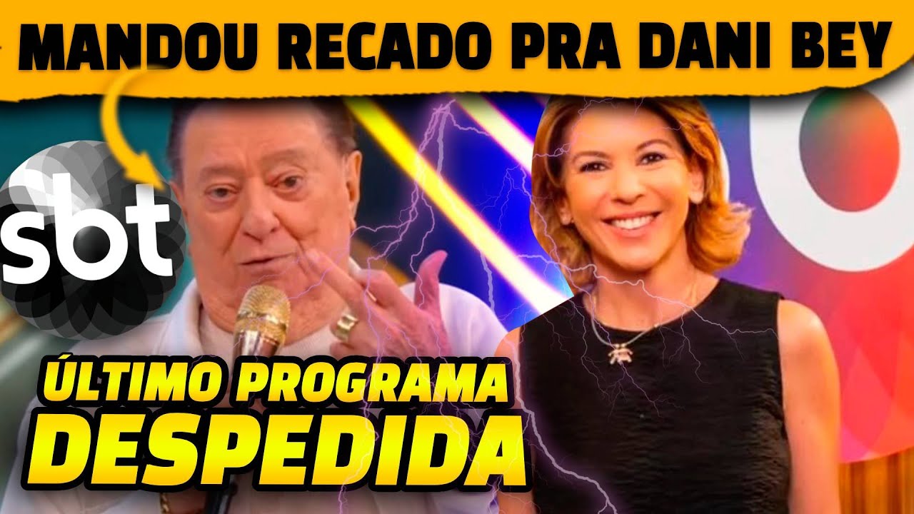 🚨Raul Gil manda recado para família Abravanel após ser  obrigado a deixar o SBT