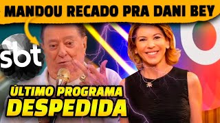 🚨Raul Gil manda recado para família Abravanel após ser  obrigado a deixar o SBT
