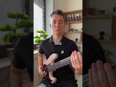 Old vs new strings #bassplayer #bass