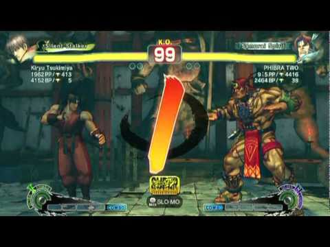 SSF4 AE: Kiryu Tsukimiya(Guy) vs PHIBRA TWO(Hawk) - HD 720p