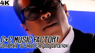 [4K] C+C Music Factory - Gonna Make You Sweat (Everybody Dance Now) (Music Video)