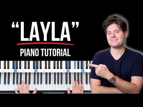 How to Play "Layla" by Derek and the Dominos (Eric Clapton) // COMPLETE Piano Ending Tutorial