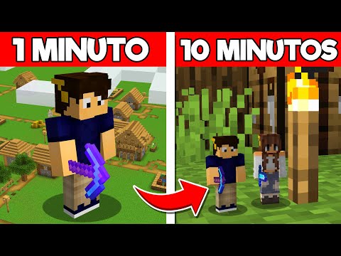 a CADA MINUTO ficamos MENORES no Minecraft