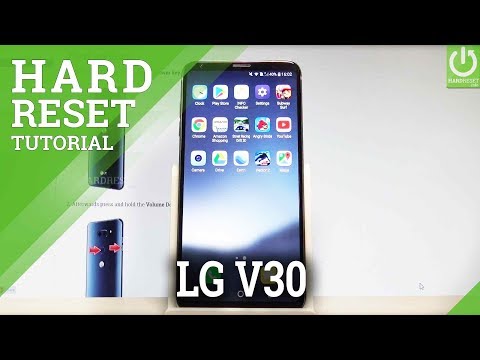 Reset Code LG V30 - Hard Reset / Wipe Data / Factory Reset