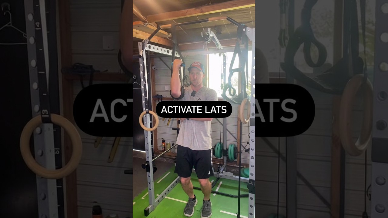 Ab sling for paddlers to train your core and activate your lats