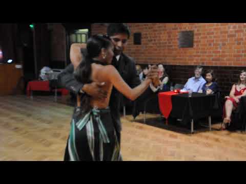Luna Palacios & Dante Culcuy at Reading Tango Club Milonga Cambalache