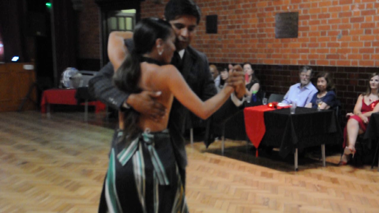 Luna Palacios & Dante Culcuy at Reading Tango Club Milonga Cambalache