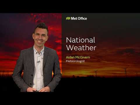 31/03/23 – Cloudy with further outbreaks of rain – Evening Weather Forecast UK – Met Office Weather