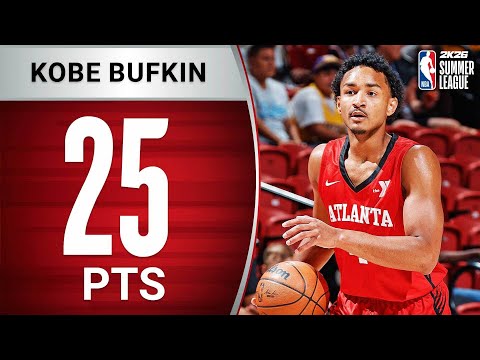 Kobe Bufkin Scores 25 Points vs Rockets! | July 14, 2025