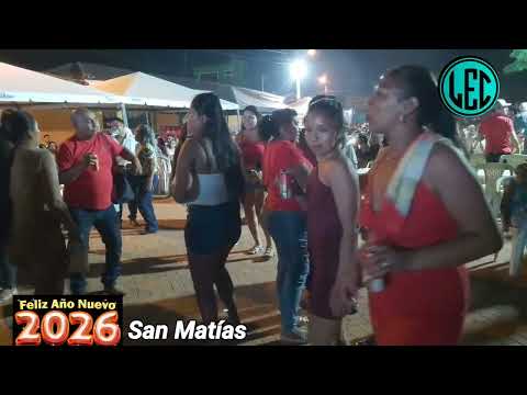 Fiesta de año nuevo, Plaza Principal de San Matías - Bolivia 