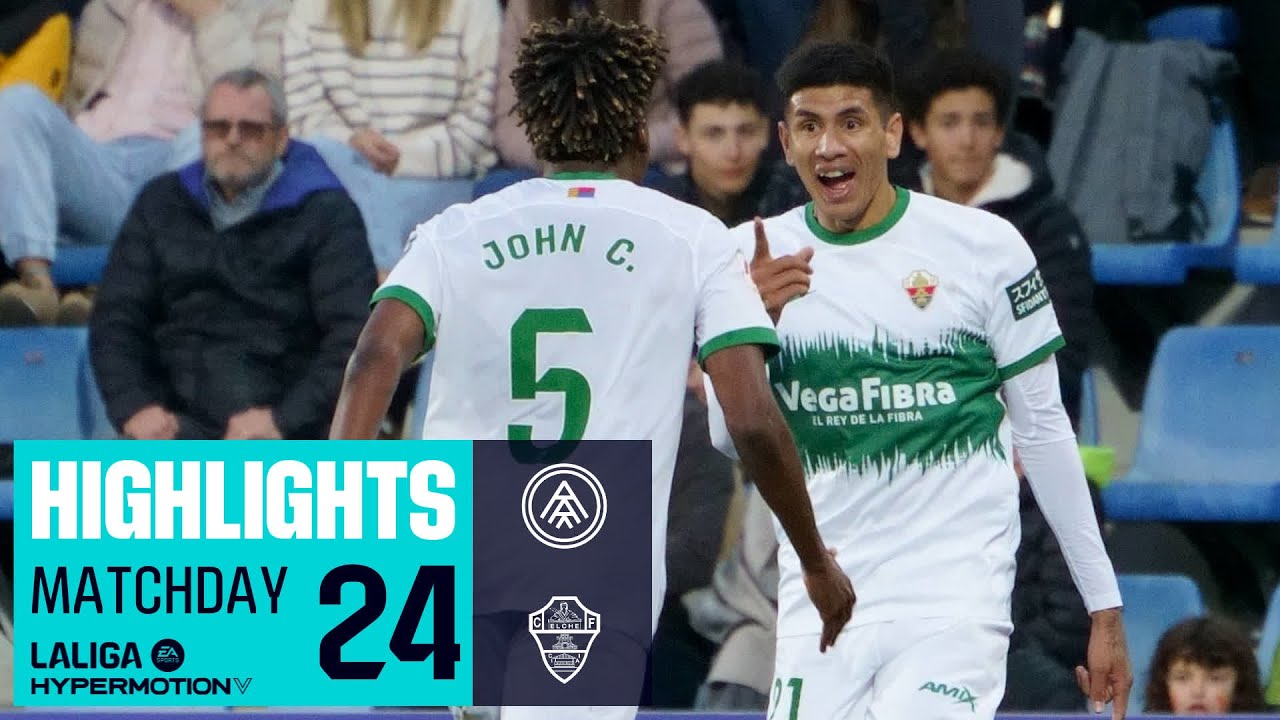 FC Andorra vs Elche highlights