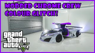 GTA V Online - Easiest Method How To Put Pearlescent on Chrome Colors on GTA 5 Online !!!
