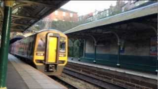 preview picture of video 'Knaresborough Station, North Yorkshire, UK (throughout 2012)'