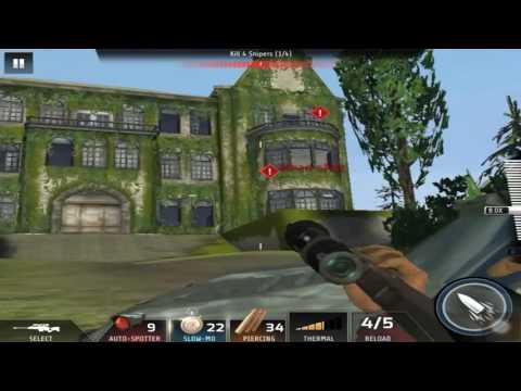 Kill Shot Bravo Region 22 Primary Mission 12 - Kill 4 Snipers