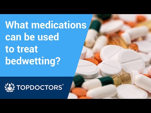 What medications can be used to treat bedwetting?