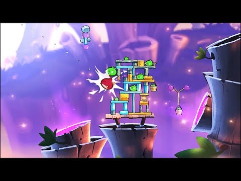 Angry Birds 2 - Level 124 (Greasy Swamp)