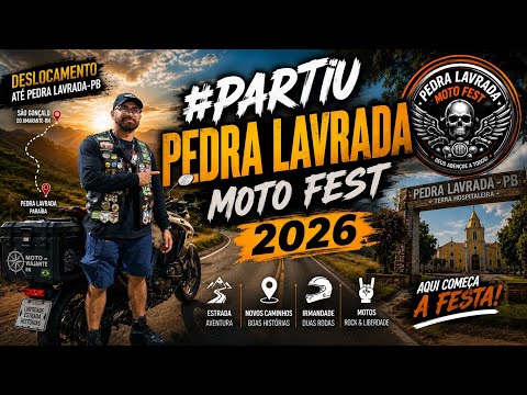 PEDRA LAVRADA MOTO FEST 2026 - EP1
