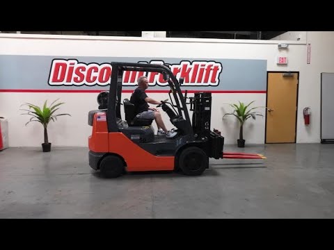 TOYOTA 8FGCU25 5,000 lbs LP (Propane) #4314 - Forklift For Sale