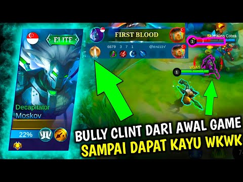 TIPS MELAWAN CLINT DI EARLY GAME, TOP GLOBAL MOSKOV GAMEPLAY