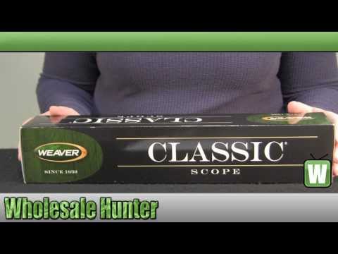 Weaver Classic V Series 6-24x42mm Mil-Dot Reticle Rifle Scope mfg# 849412