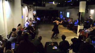 Danie Arias y Majo Caballero en Porteño y Bailarin. 3ero