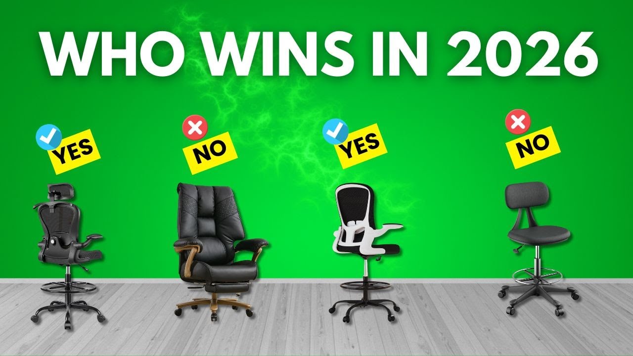 “Top 5 Best Ergonomic Drafting Chair 2025 | Comfortable & Adjustable Drafting Chairs”