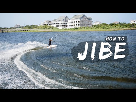 How to: Jibe kitesurfing