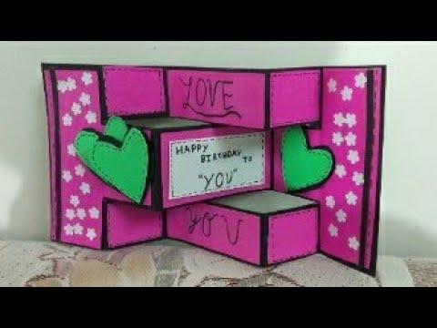 3D Birthday card 🎉🙂🎉/Deepshikha Roy/DIY.