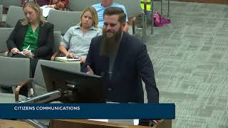 New Braunfels City Council Address- 8.25.25