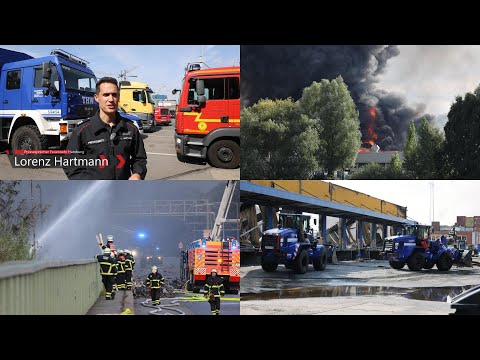 🔴[FEU5MANV10] Explosions on the Veddel: Water cannons in action