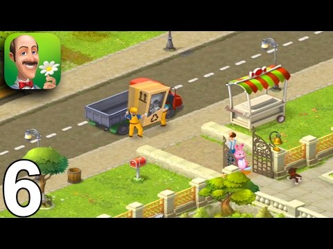 GARDENSCAPES NEW ACRES Walkthrough Gameplay Part 6 - Day 6 (iOS Android)