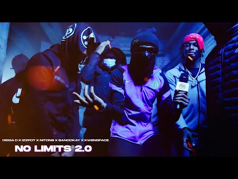 Digga D X Izzpot X NitoNB X Bandokay X Kwengface - No Limits 2.0 (Music Video)